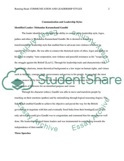 Communication and leadership styles