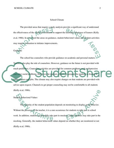 School Climate Attachment