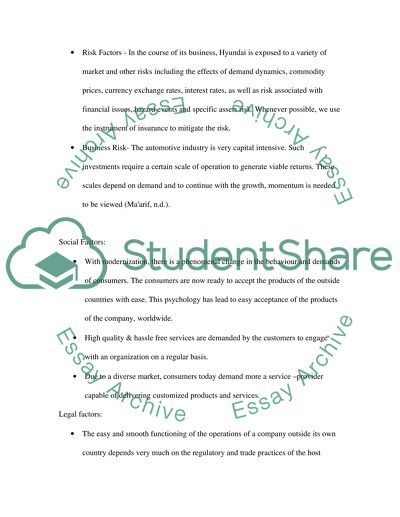 Factors Which Determine the Internationalisation Strategy for a Company