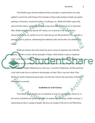 Role of Music in the Development of Arab Cinema