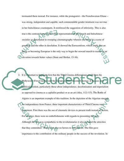 Film theory, Third Cinema, First Cinema