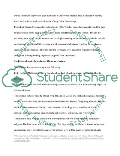 Development of Secondary Education in Ireland