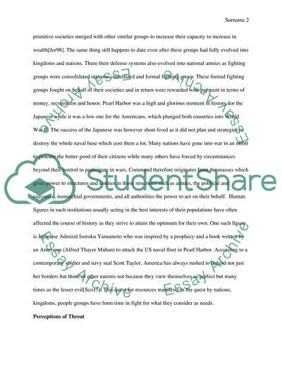 Pearl Harbor in Relation to Mission Command Structure