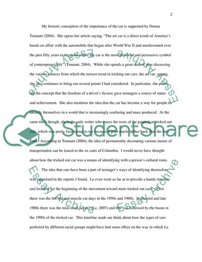 Teenagers and Souped up Cars