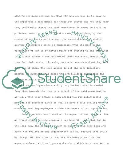 Human Resource Management Regimes