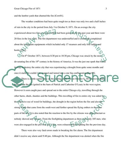 The Great Fire of Chicago