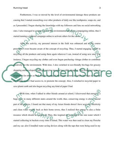 Ecological footprint