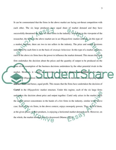 The Concentration Ratio and the Investigation of the OFT