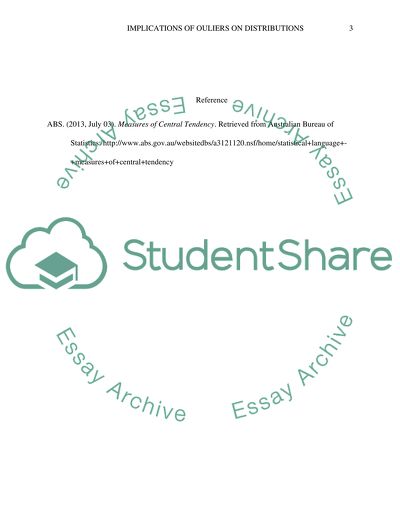 Measures of Central Tendency