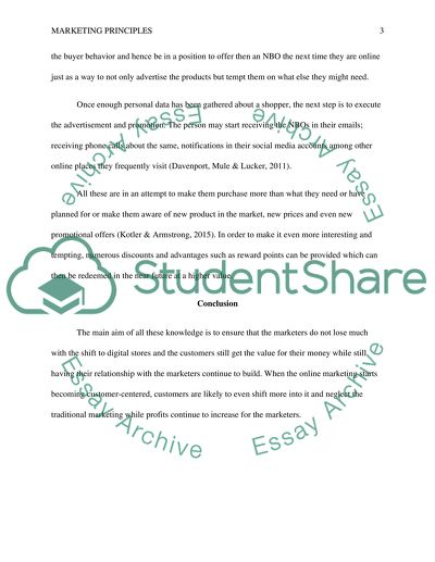 Online Marketing Principles