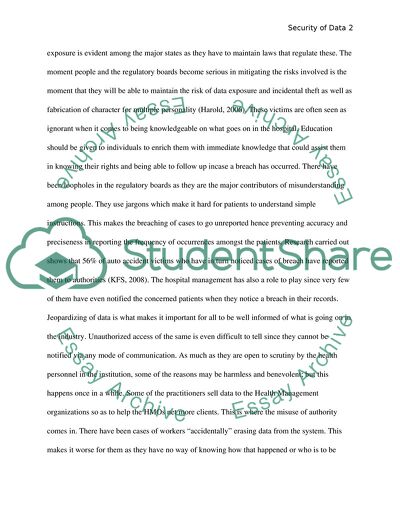 Patient Record Security