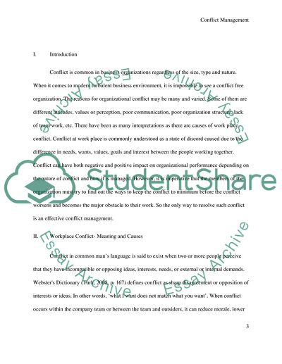 Intergroup Conflict in the Workplace