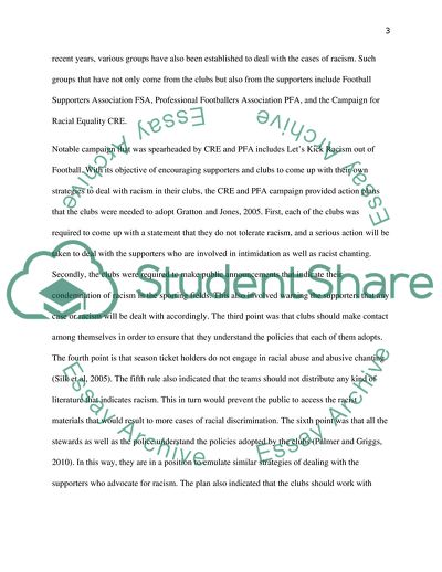 Racism Cases on the Football Field