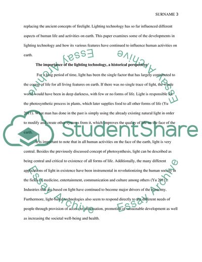 Lighting Design: Perception and Culture