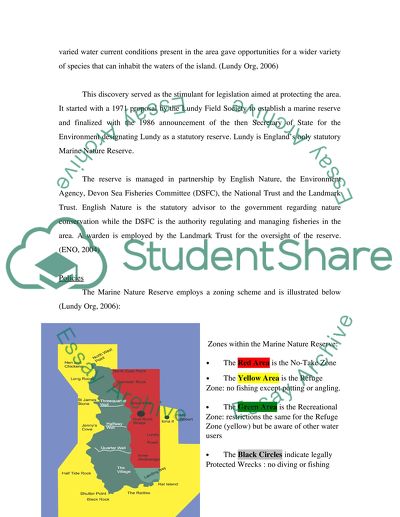Policy in Lundy Marine Nature Reserve Yields Positive Results