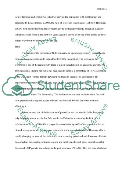 Macro and Micro Economics: Comparative Case Studies