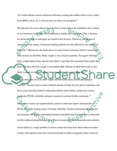 The Impact of Bariatric Surgery on Obesity-Related Infertility and Pregnancy Outcomes