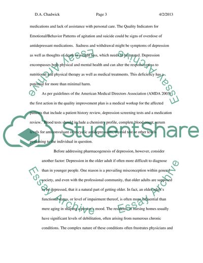Quality Improvement Long Term Care