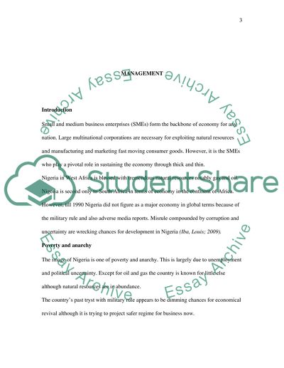 Nigerias Business Environment