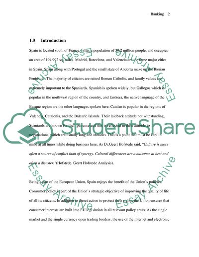 Banking in Spain: The Cultural Impact