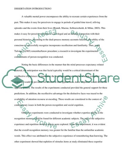 The Concept of False Memory Effect