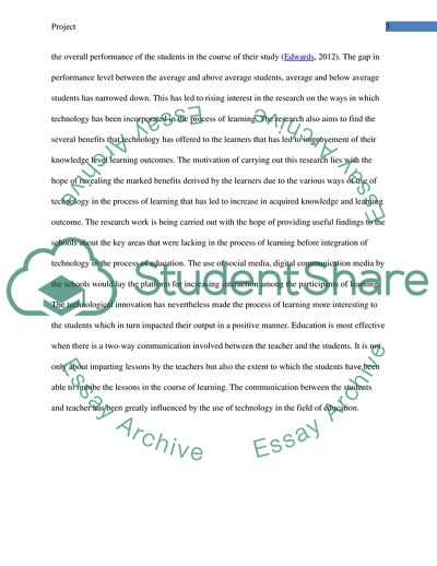 Ways of Incorporating Technology in Learning