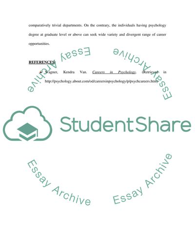 Careers in Psychology by Kendra Van Wagner