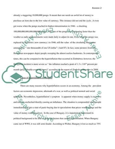 Hyperinflation: Hungarys Nightmare