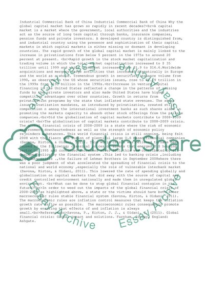 M4A2 Case Assignment: Industrial Commercial Bank of China