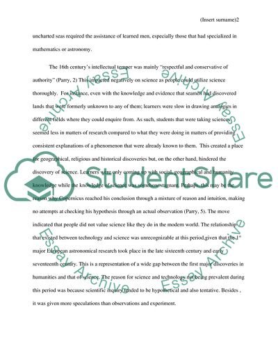 The Age of Reconnaissance