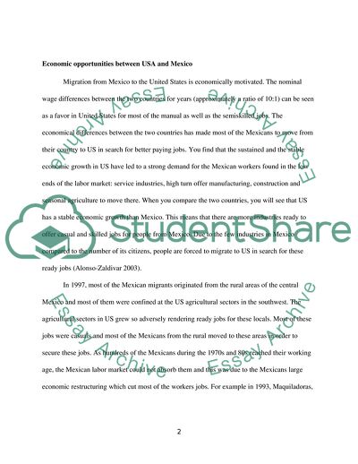 Concepts of Territory and Flow in Migration Via Mexico-US Border