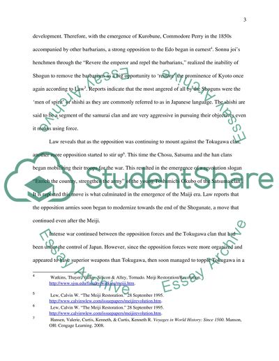 Should the Meji Restoration be considered a revolution What were its consequences