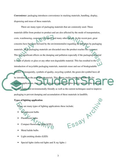 Packaging Design Issues