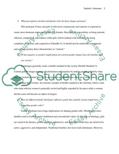 Gender Development in the Family