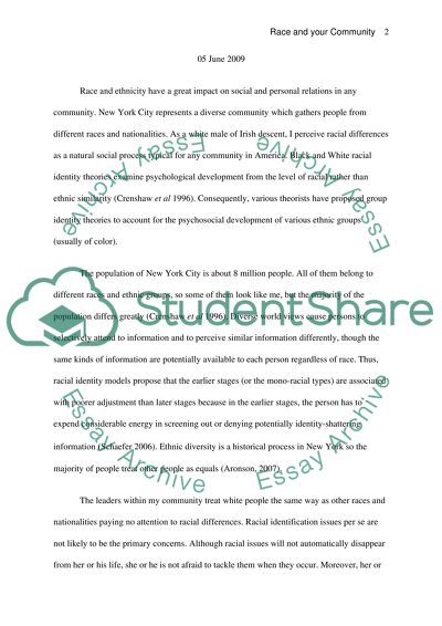 Race and your Community