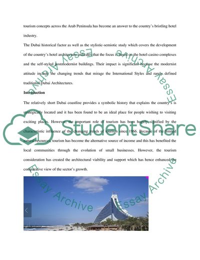 Burj Al Arab Hotel in Dubai