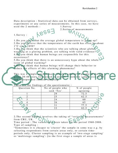 Theories to Global Warming