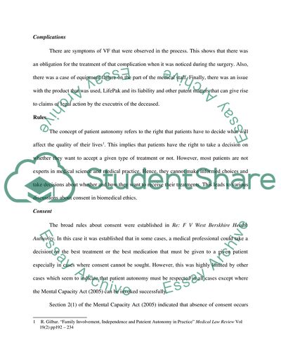 The Case of Mr. Malchance Who Died in a Medical Facility