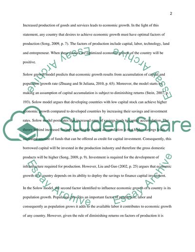 Solow Growth Model Analysis