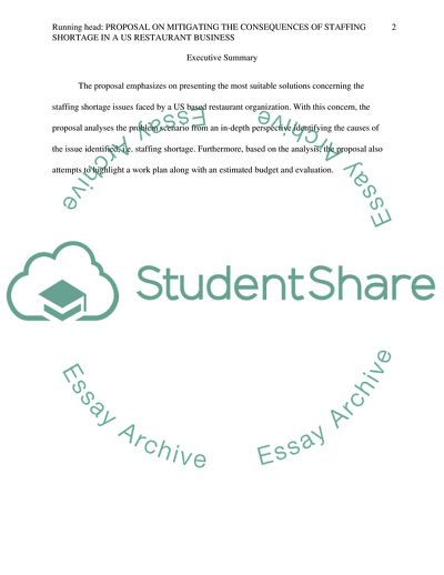 Staffing Shortage in the US Restaurant Business