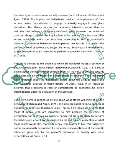 Models to Examine the Adoption of e-Government Services