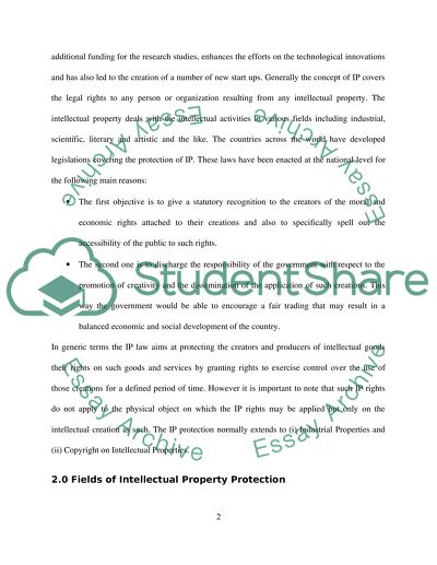 essay on respect and protect intellectual property