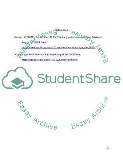 American History: The Origin of Automobiles in America