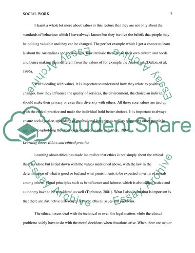 Social Work and Human Services