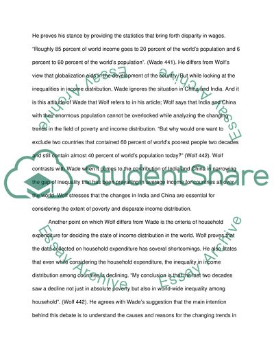 Wade & Wolf Analysis