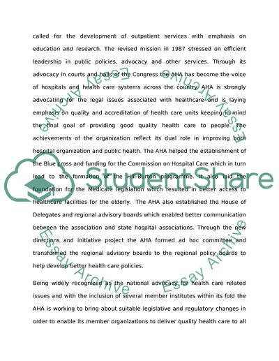 American Hospital Assciation