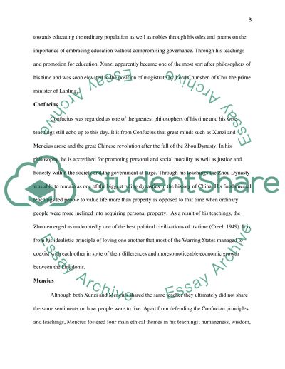 Warring States assignment