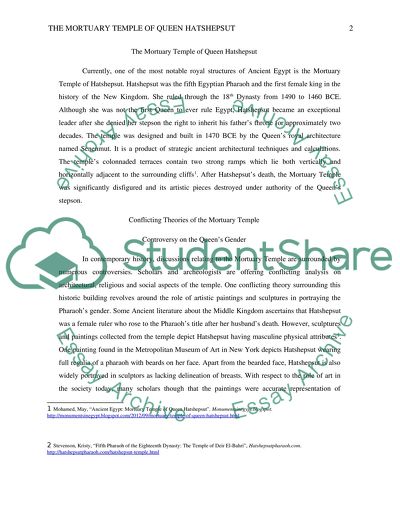 The Mortuary Temple Of Queen Hatshepsut