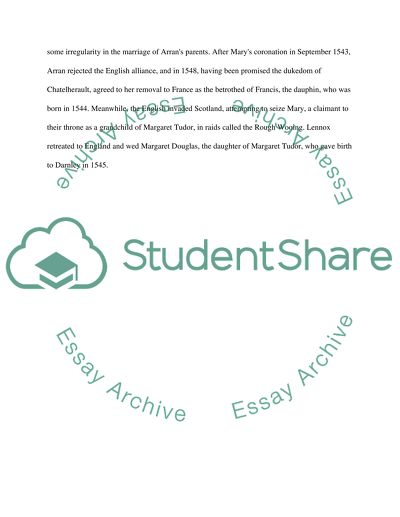 Life of Mary Stewart