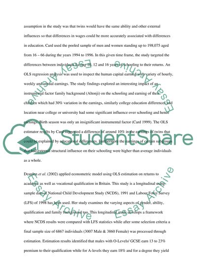 Theory of Wages and Profits